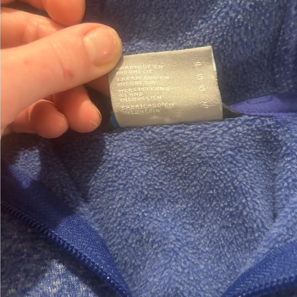 Columbia Full-Zip Hoodie Blue Size Small. Great condition - Picture 6 of 9
